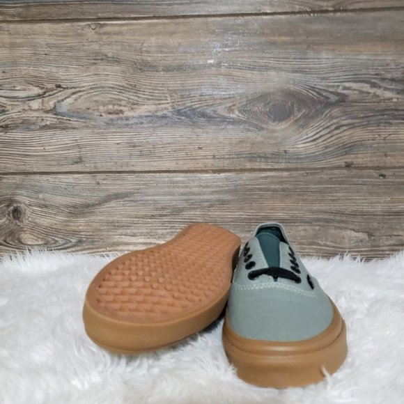 New Vans Authentic Gum Shadow Grey Sneakers - Picture 5 of 8